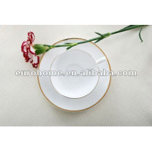 gold & white fine bone china tea coffee sets -eurohome gold